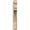 Ekena Millwork Merced Block Rough Sawn Outlooker, Douglas Fir, 6"W x 32"D x 40"H OUT06X32X40MRC05RDF - alternate 4